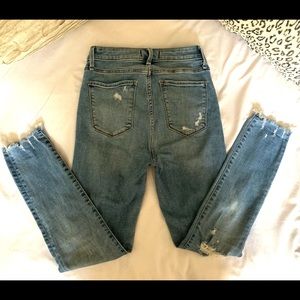 Abercrombie and Fitch high waisted skinny jeans